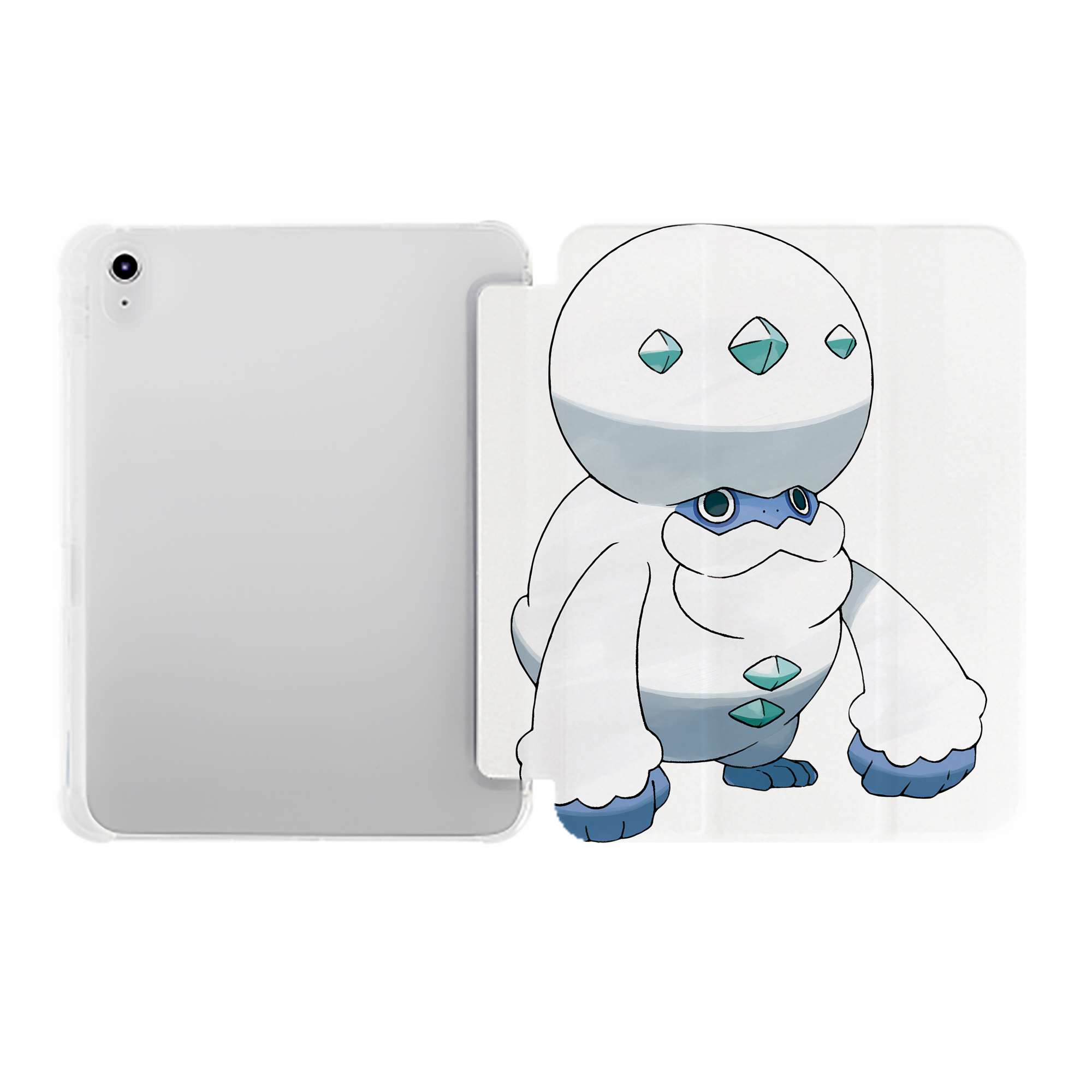 （画像用） ポケットモンスター Pokémon IPad ケース ペン収納付き 三つ折りスタンド PUレザー×シリコン 対応機種9.5/10.5/10.9インチ